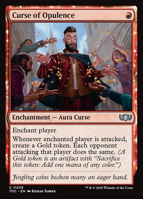 Curse of Opulence (209) - Tarkir: Dragonstorm Commander - Game On