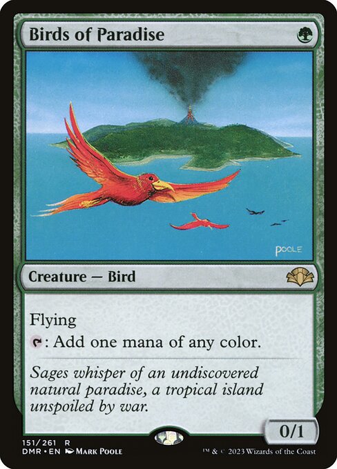 Birds of Paradise (151) - Dominaria Remastered - Game On