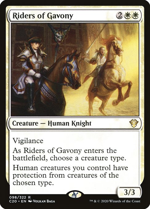 Riders of Gavony (98) - Commander 2020 - Game On