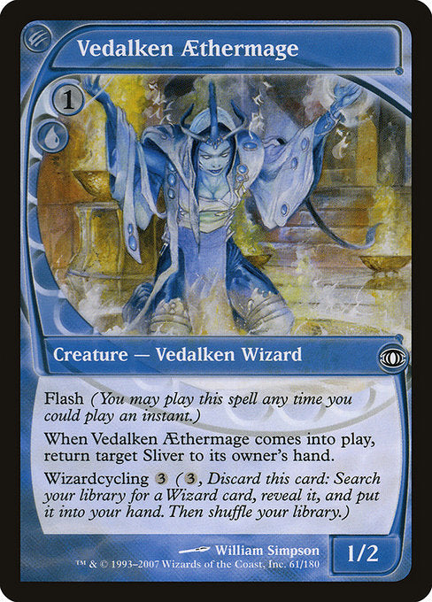Vedalken Aethermage (61) (Foil) - Future Sight - Game On