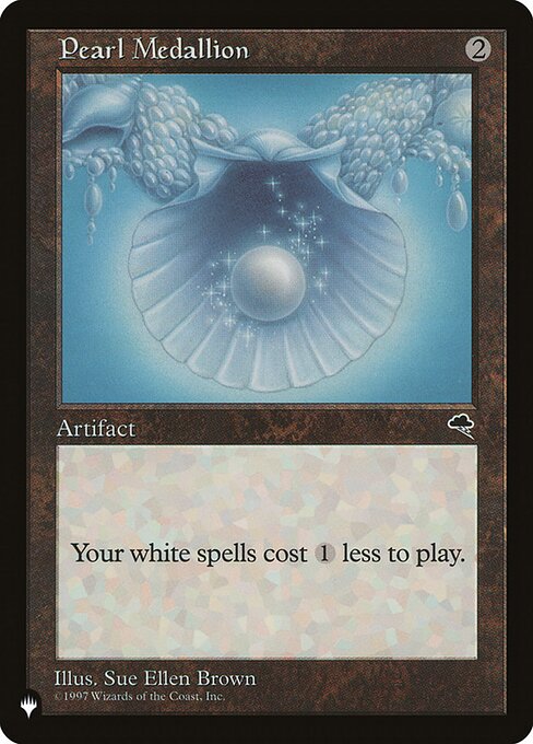Pearl Medallion (TMP-300) - The List - Game On
