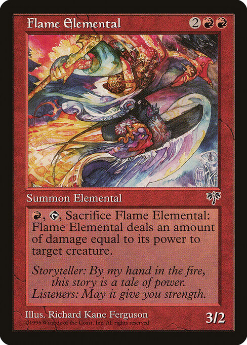 Flame Elemental (175) - Mirage - Game On