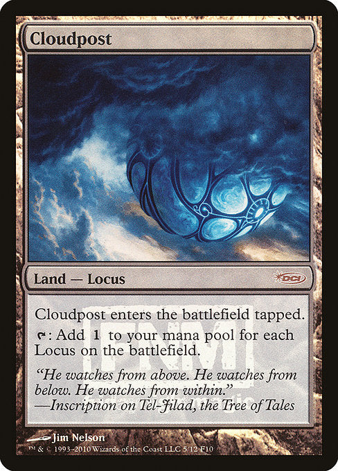 Cloudpost (5) (Foil) - Friday Night Magic 2010 - Game On