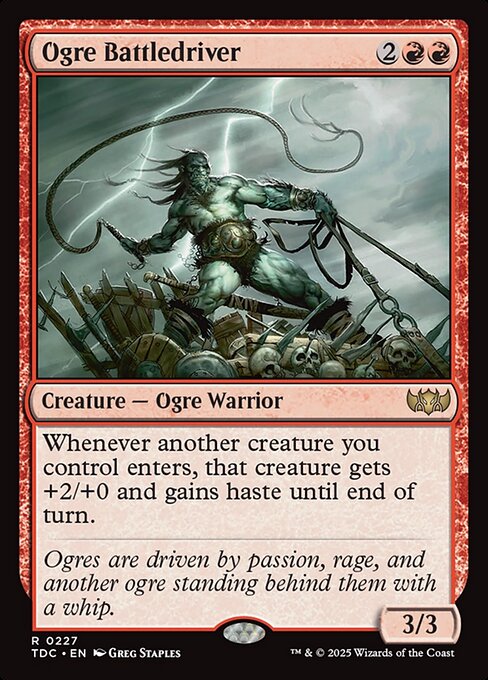 Ogre Battledriver (227) - Tarkir: Dragonstorm Commander - Game On