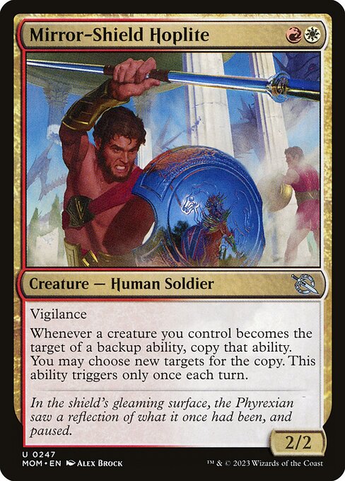 Mirror-Shield Hoplite (247) (Foil) - March of the Machine - Game On