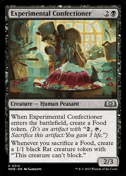 Experimental Confectioner (314) (Foil) - Wilds of Eldraine - Game On