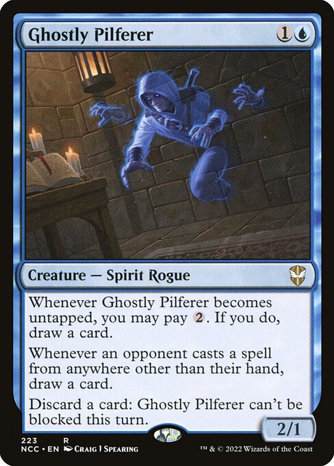 Ghostly Pilferer (223) - New Capenna Commander - Game On