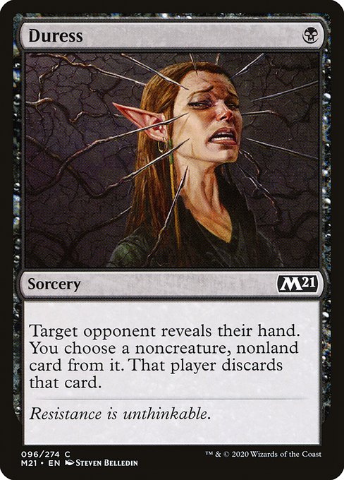 Duress (96) - Core Set 2021 - Game On
