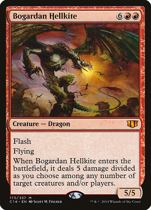 Bogardan Hellkite (173) - Commander 2014 - Game On