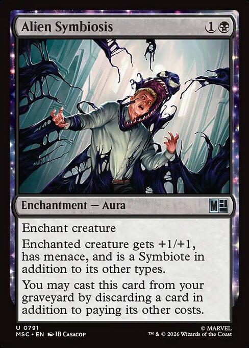 Alien Symbiosis (791) (Foil) - Marvel Super Heroes Commander - Game On