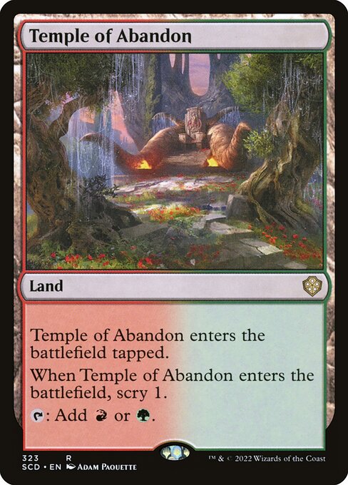 Temple of Abandon (323) - Starter Commander Decks - Game On