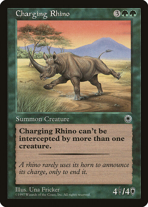 Charging Rhino (161) - Portal - Game On