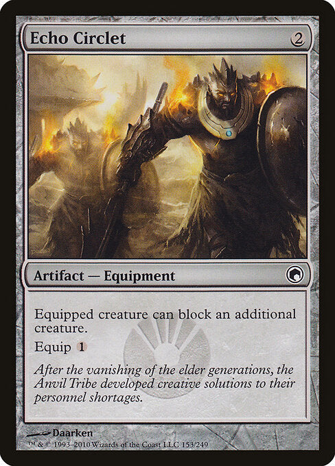 Echo Circlet (153) (Foil) - Scars of Mirrodin - Game On