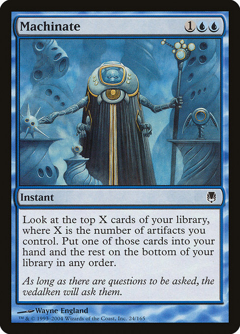 Machinate (24) (Foil) - Darksteel - Game On