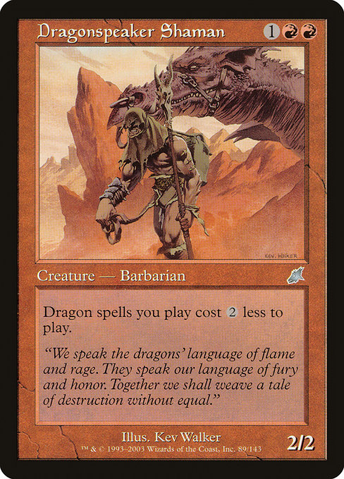 Dragonspeaker Shaman (89) - Scourge - Game On