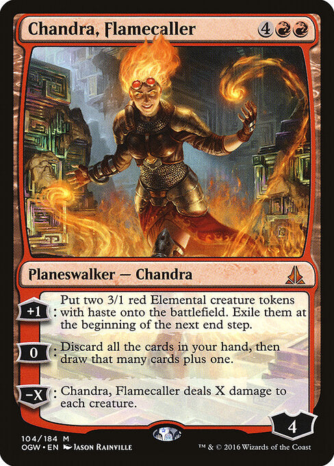 Chandra, Flamecaller (104) - Oath of the Gatewatch - Game On