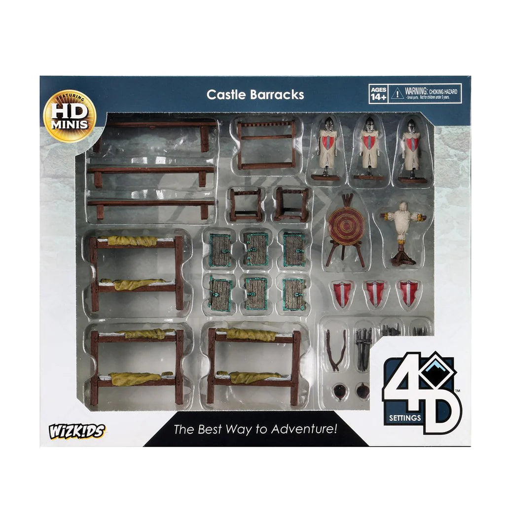 4D Settings: Castle Barracks - Terrain - Game On