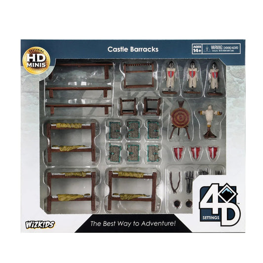 4D Settings: Castle Barracks - Terrain - Game On
