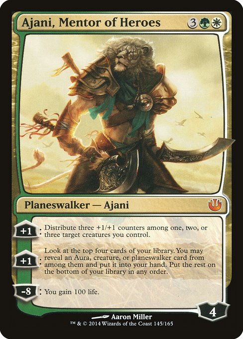 Ajani, Mentor of Heroes (145) - Journey into Nyx - Game On