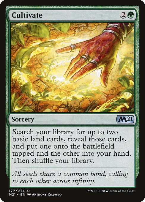 Cultivate (177) - Core Set 2021 - Game On