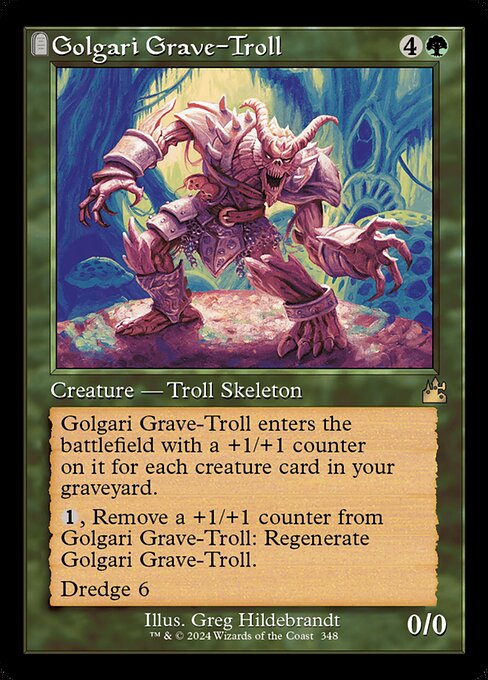 Golgari Grave-Troll (348) - Ravnica Remastered - Game On