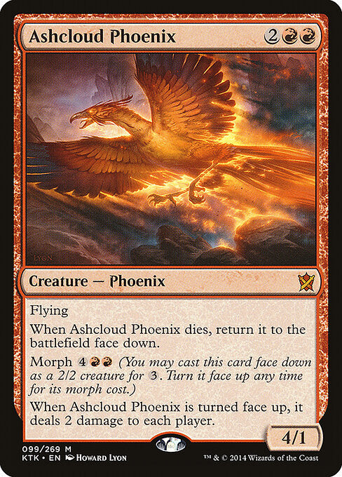 Ashcloud Phoenix (99) (Foil) - Khans of Tarkir - Game On