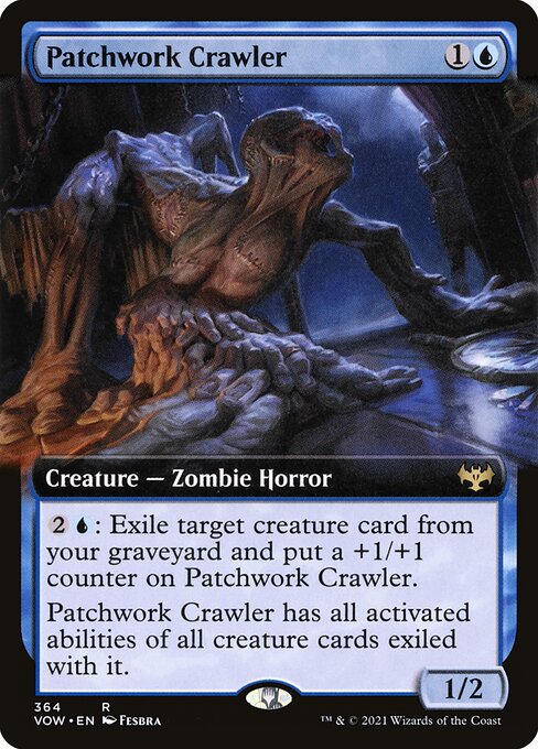 Patchwork Crawler (364) - EXTENDED ART - Innistrad: Crimson Vow - Game On