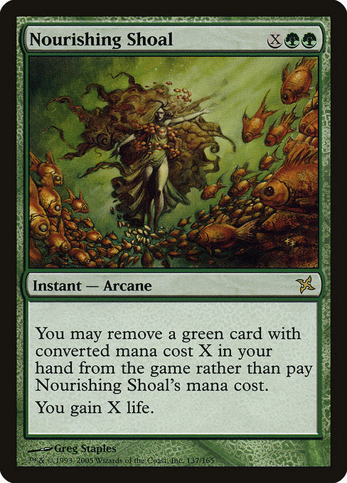 Nourishing Shoal (137) - Betrayers of Kamigawa - Game On