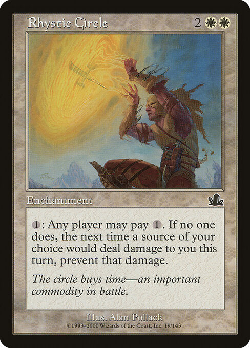 Rhystic Circle (19) (Foil) - Prophecy - Game On