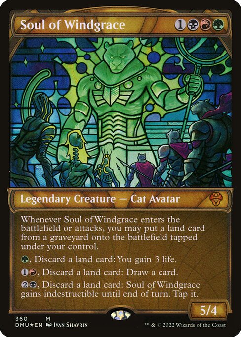 Soul of Windgrace (360) - SHOWCASE (Foil) - Dominaria United - Game On