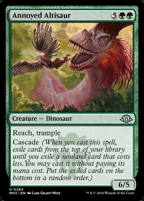 Annoyed Altisaur (284) - Modern Horizons 3 - Game On