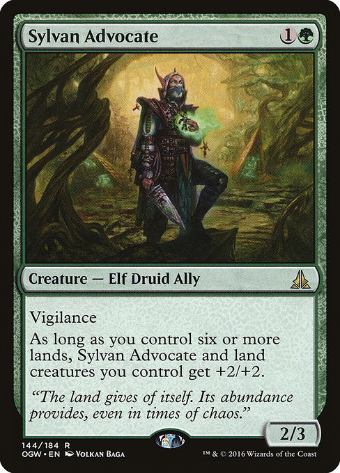 Sylvan Advocate (144) (Foil) - Oath of the Gatewatch - Game On