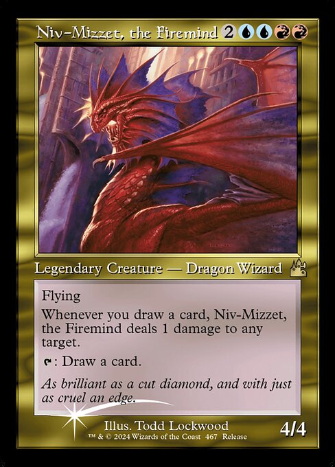 Niv-Mizzet, the Firemind (467) (Foil) - Ravnica Remastered - Game On