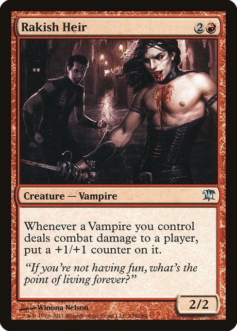 Rakish Heir (158) - Innistrad - Game On