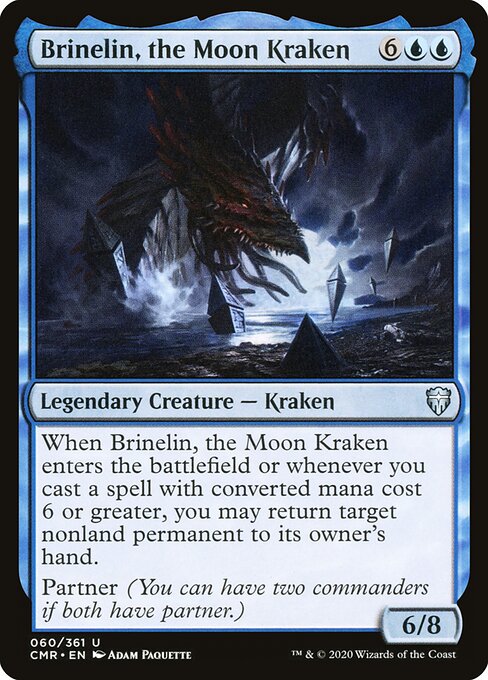 Brinelin, the Moon Kraken (60) (Foil) - Commander Legends - Game On