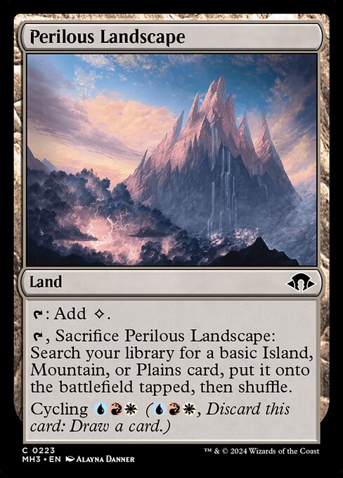 Perilous Landscape (223) (Foil) - Modern Horizons 3 - Game On