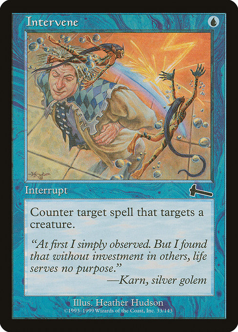 Intervene (33) (Foil) - Urza's Legacy - Game On