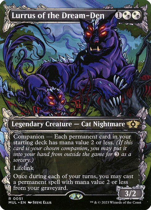 Lurrus of the Dream-Den (51) - BORDERLESS - FULL ART - Multiverse Legends - Game On