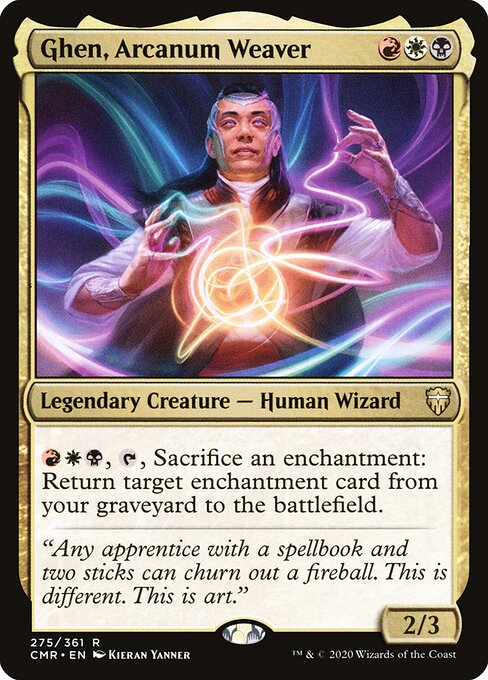 Ghen, Arcanum Weaver (275) (Foil) - Commander Legends - Game On