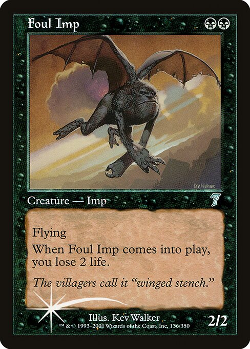 Foul Imp (136★) - Seventh Edition - Game On