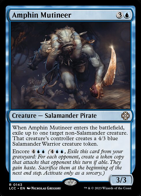 Amphin Mutineer (143) - The Lost Caverns of Ixalan Commander - Game On