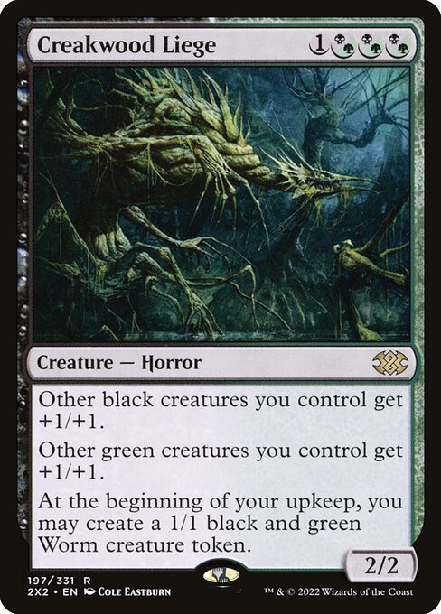 Creakwood Liege (197) (Foil) - Double Masters 2022 - Game On