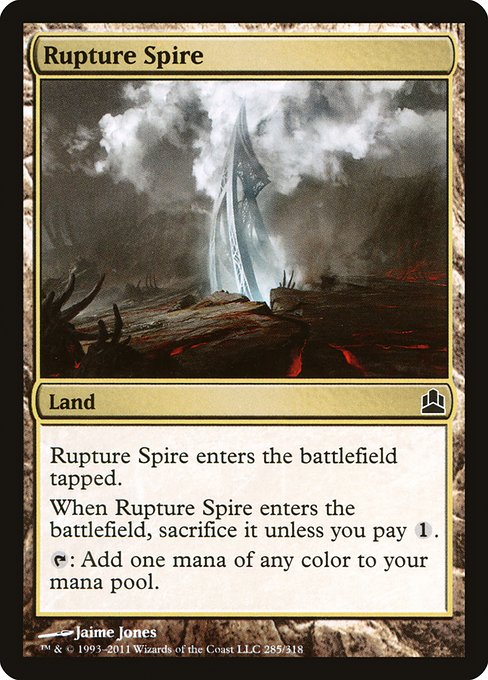 Rupture Spire (285) - Commander 2011 - Game On