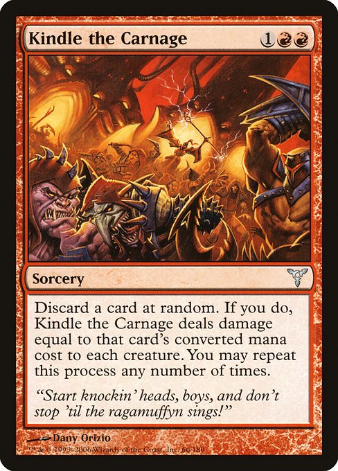 Kindle the Carnage (66) - Dissension - Game On