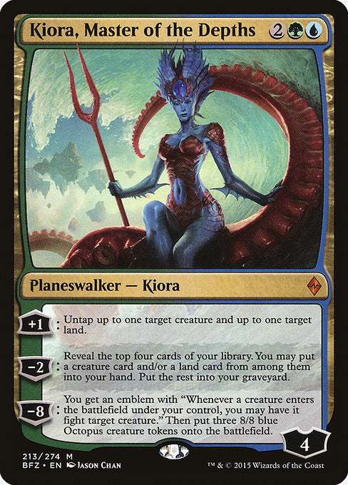 Kiora, Master of the Depths (213) - Battle for Zendikar - Game On