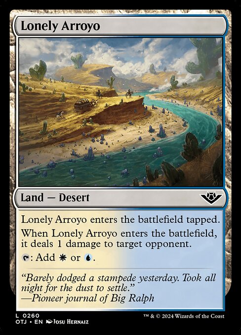 Lonely Arroyo (260) - Outlaws of Thunder Junction - Game On