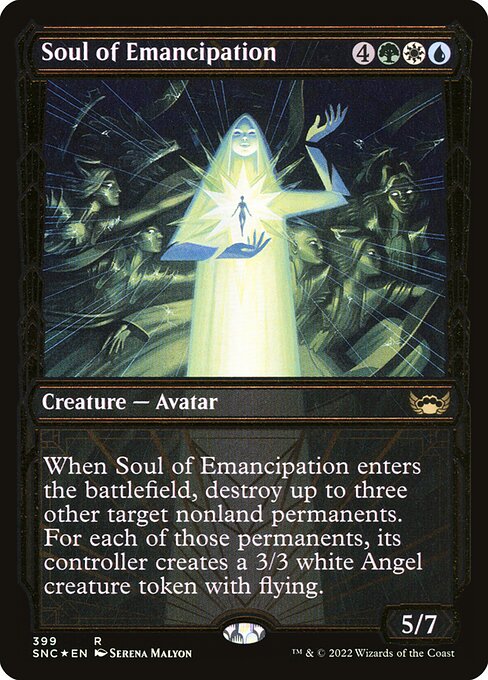 Soul of Emancipation (399) - SHOWCASE (Foil) - Streets of New Capenna - Game On