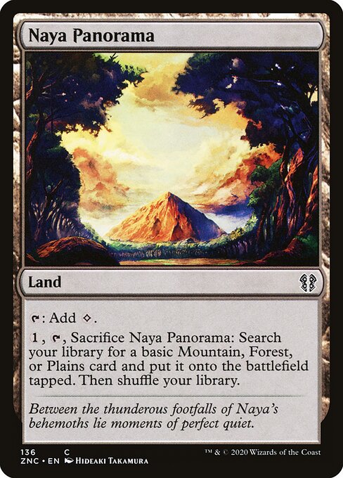 Naya Panorama (136) - Zendikar Rising Commander - Game On