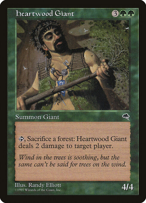 Heartwood Giant (232) - Tempest - Game On