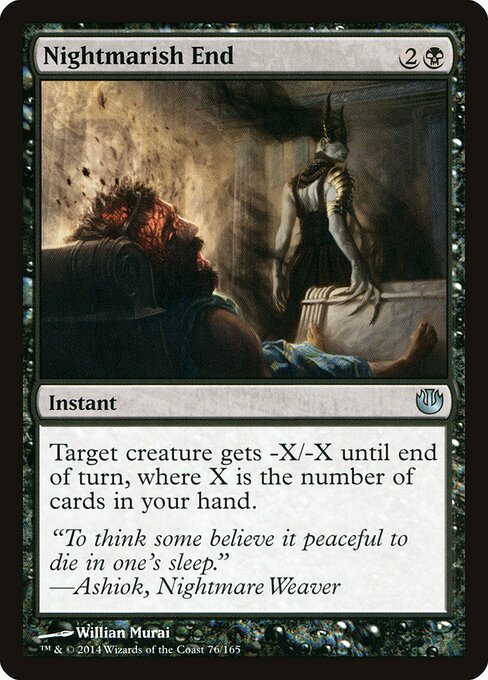 Nightmarish End (76) (Foil) - Journey into Nyx - Game On